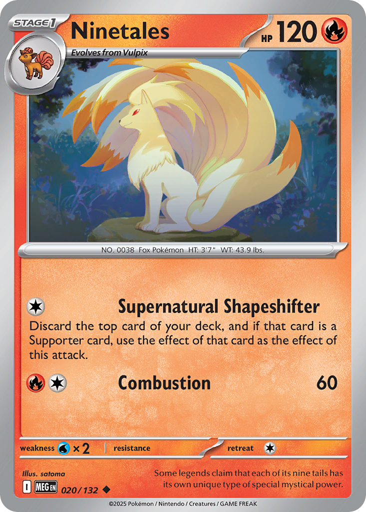 Ninetales - Mega Evolution SET-20