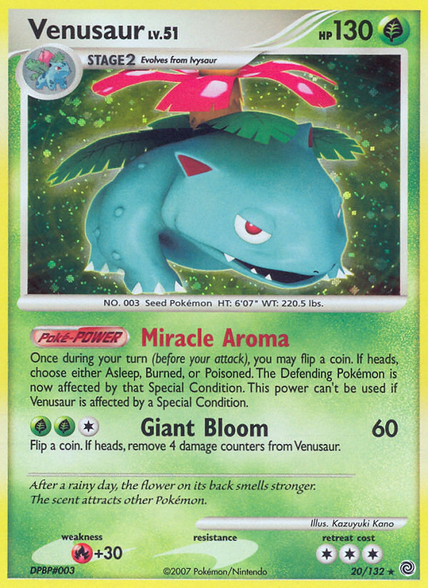 Venusaur - Secret Wonders SET-20