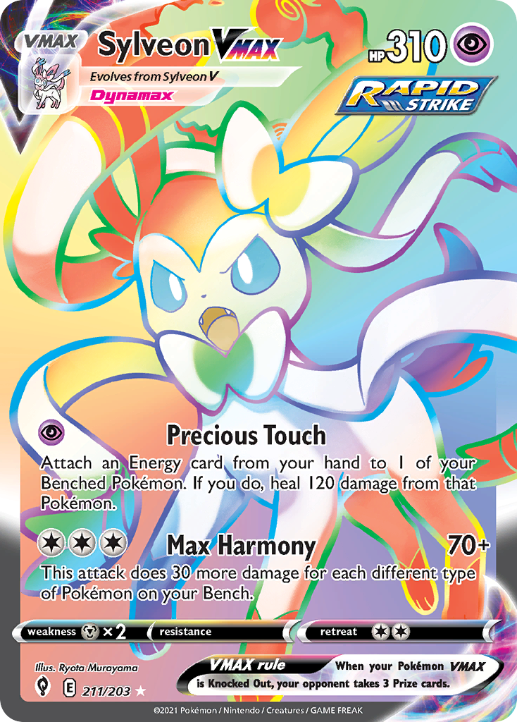 Sylveon VMAX - Evolving Skies SET-211