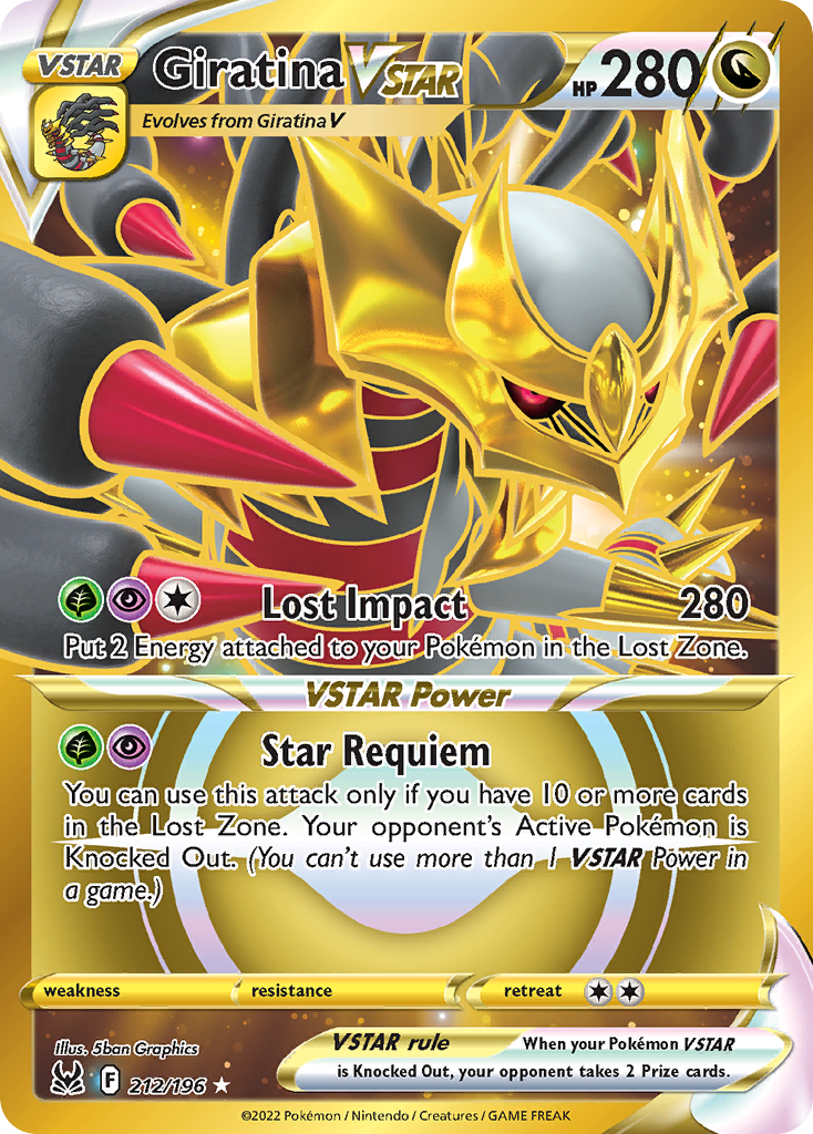 Giratina VSTAR - Lost Origin SET-212
