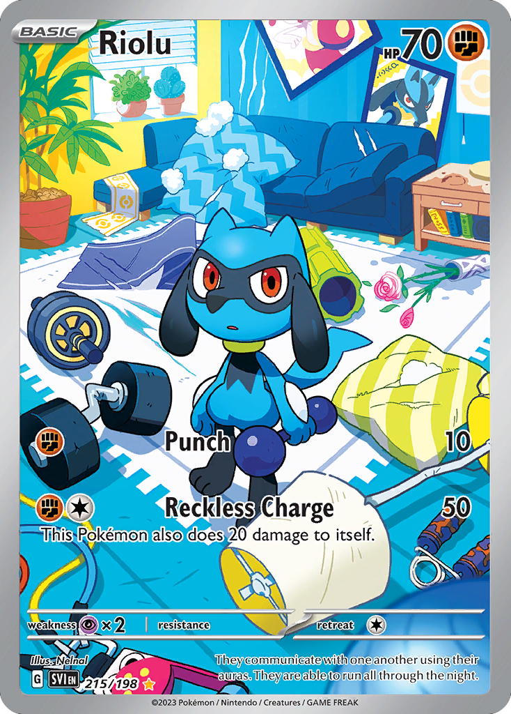 Riolu - Scarlet & Violet SET-215