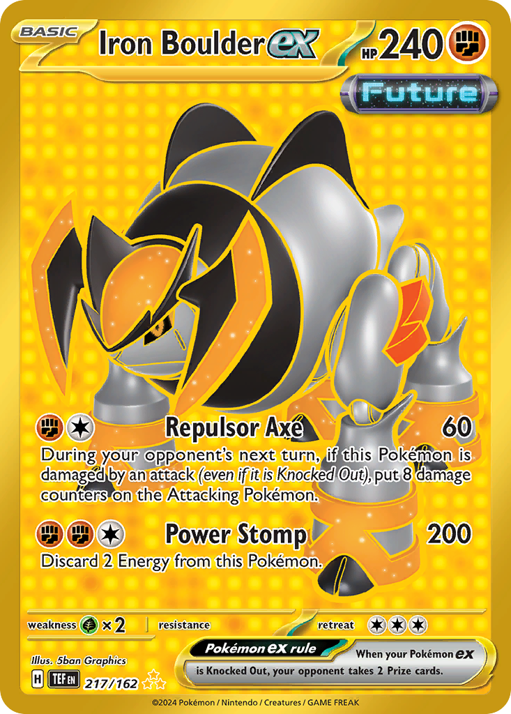 Iron Boulder EX - Temporal Forces SET-217