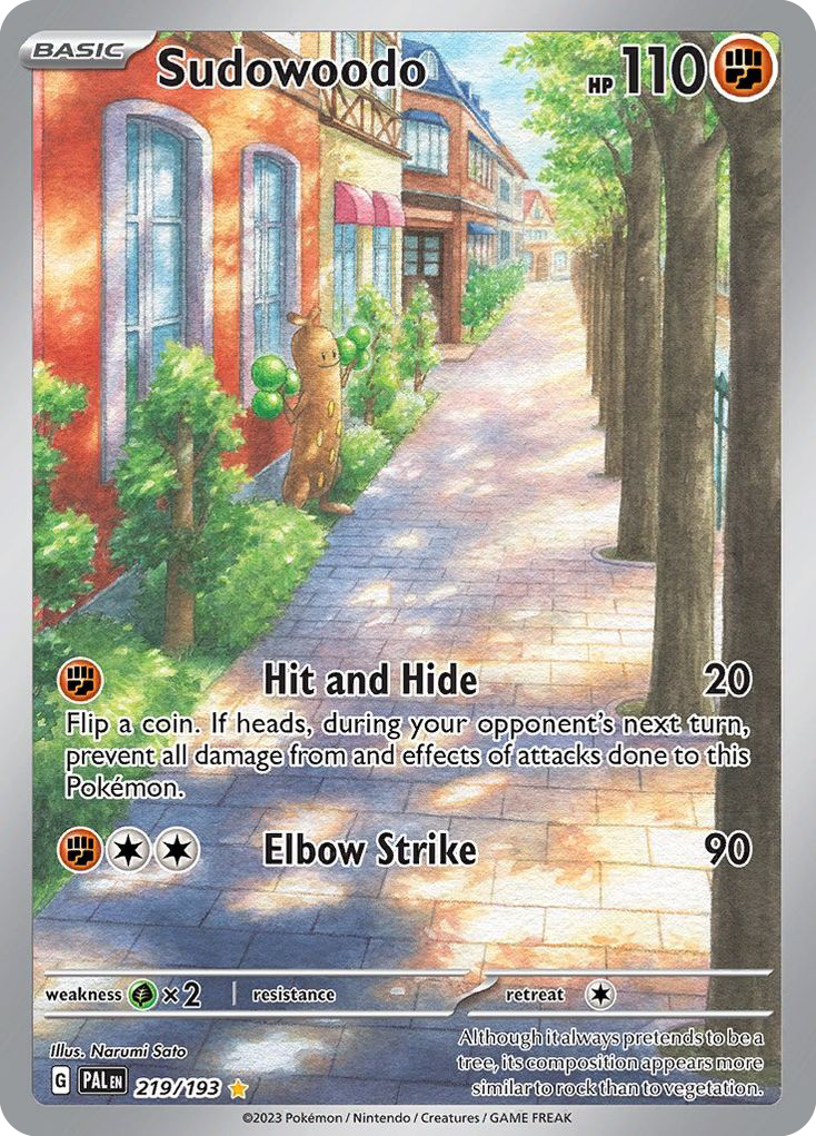 Sudowoodo - Paldea Evolved SET-219