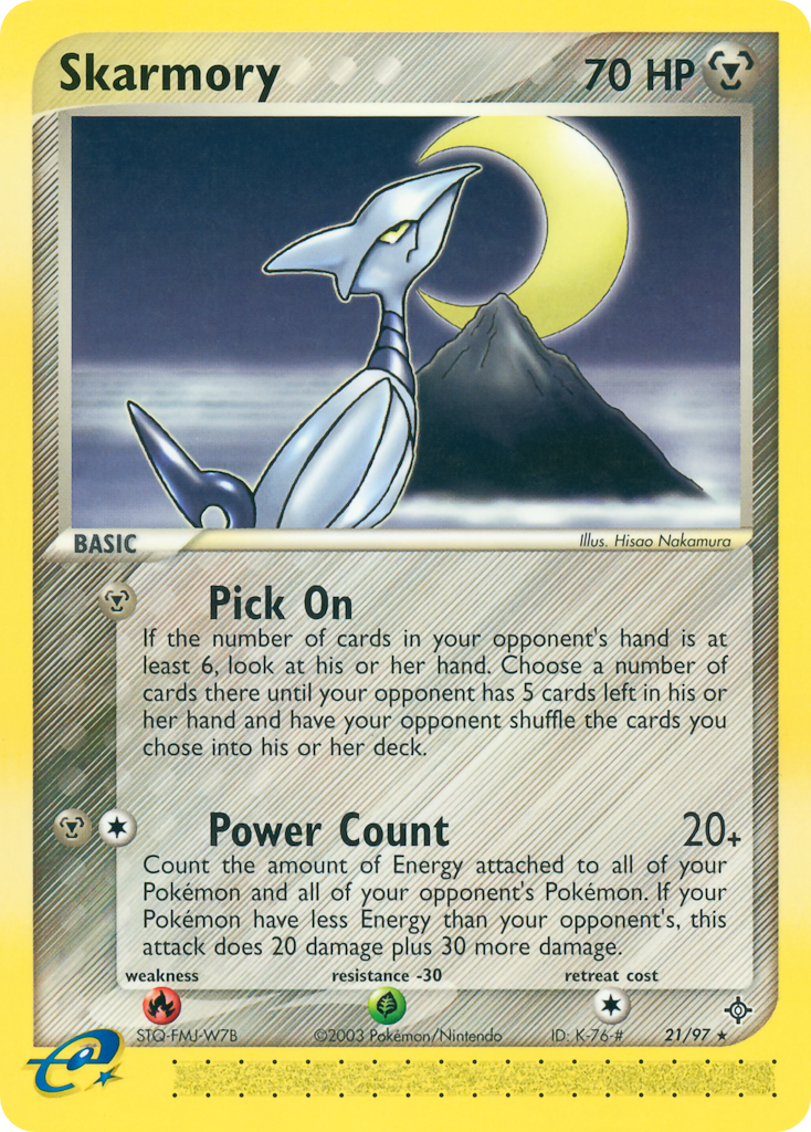 Skarmory - Dragon SET-21