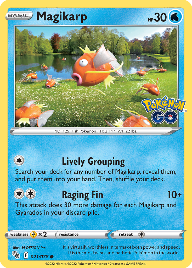 Magikarp - Pokemon GO SET-21