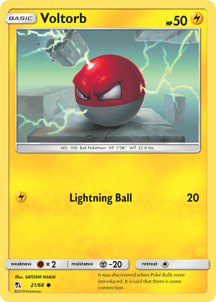 Voltorb - Hidden Fates SET-21
