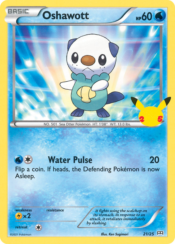 Oshawott - McDonald's Collection 2021 SET-21