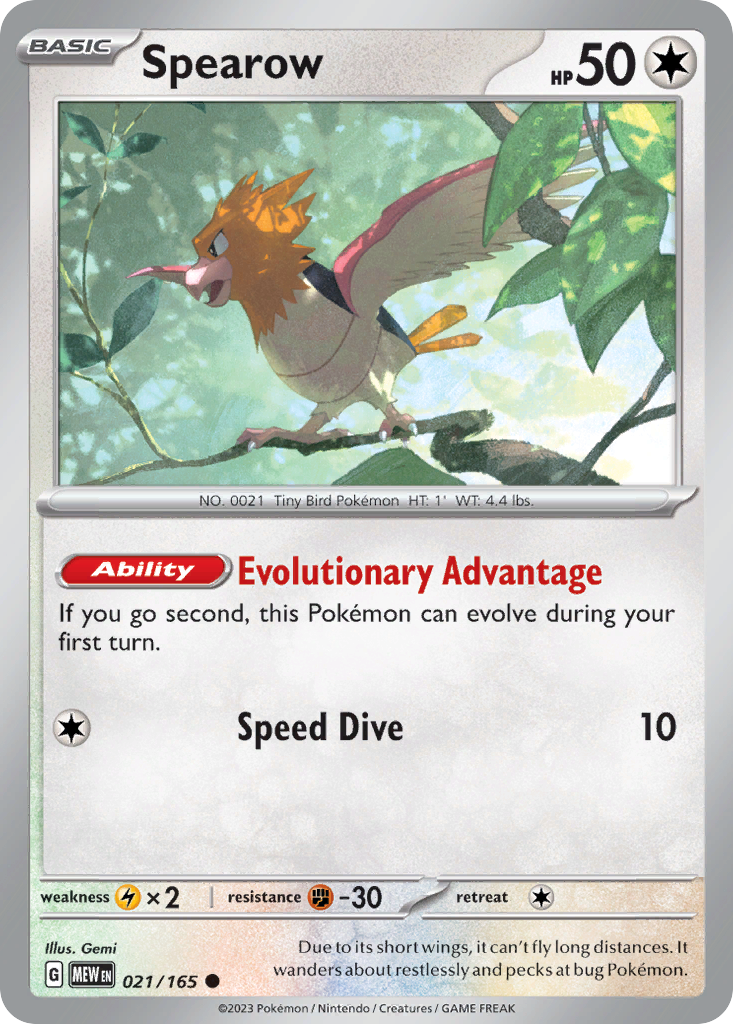 Spearow - 151 SET-21