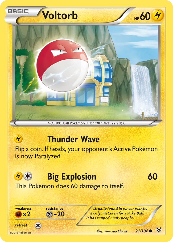 Voltorb - Roaring Skies SET-21