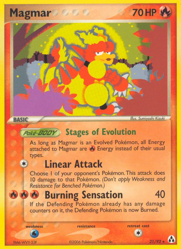 Magmar - Legend Maker SET-21