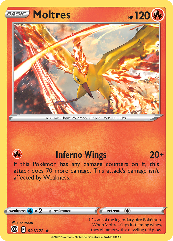 Moltres - Brilliant Stars SET-21