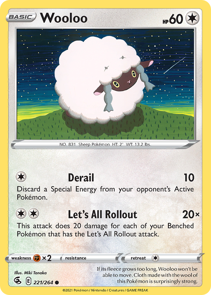 Wooloo - Fusion Strike SET-221