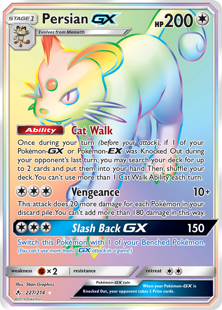 Persian-GX - Unbroken Bonds SET-227