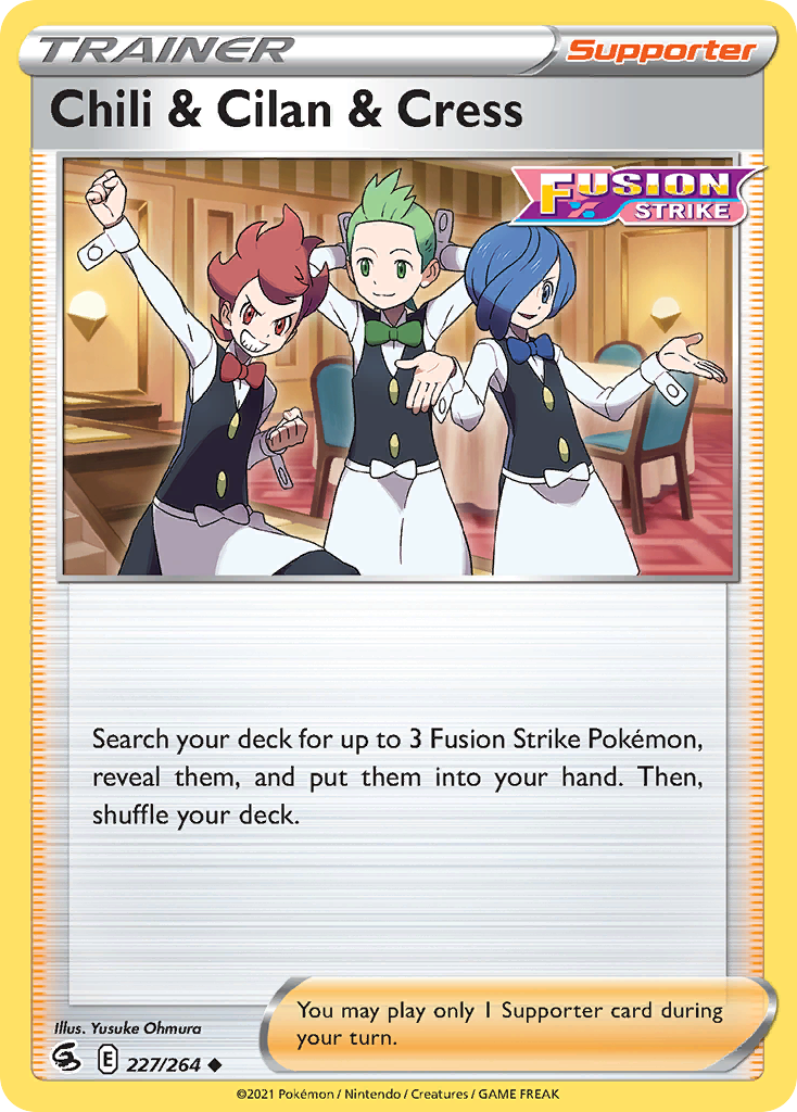 Chili & Cilan & Cress - Fusion Strike SET-227