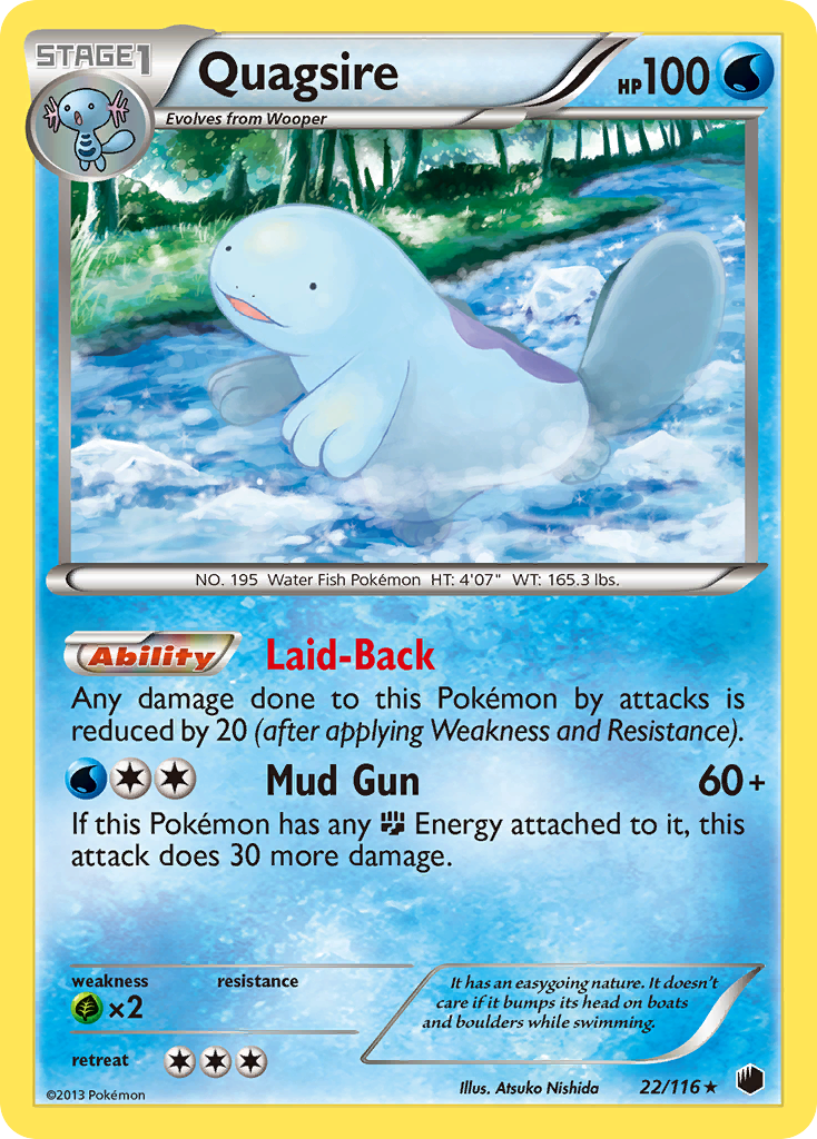 Quagsire - Plasma Freeze SET-22