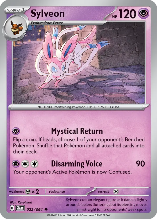 Sylveon - Shrouded Fable SET-22