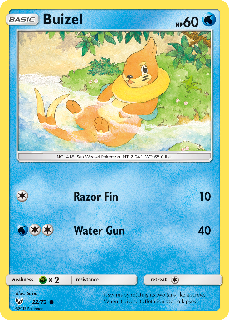 Buizel - Shining Legends SET-22