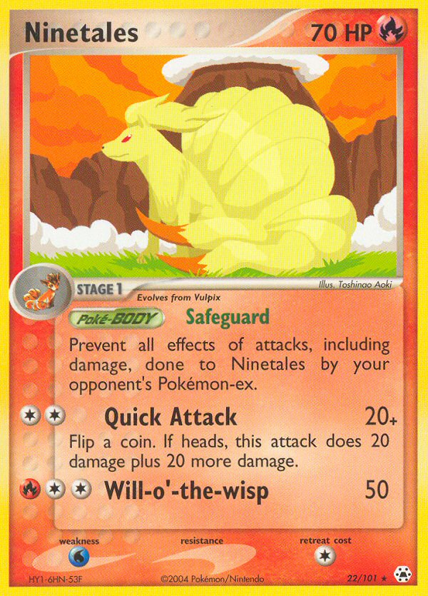 Ninetales - Hidden Legends SET-22