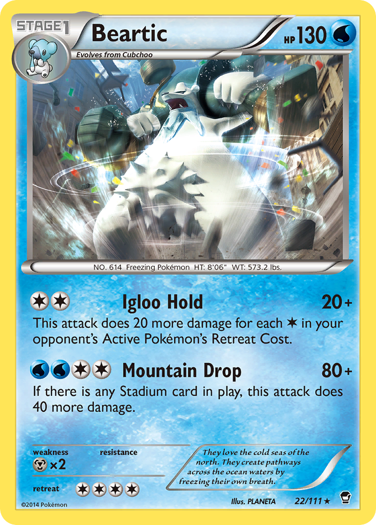 Beartic - Furious Fists SET-22