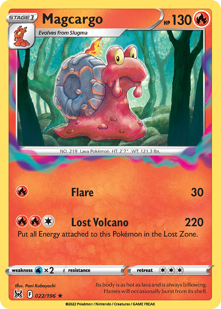 Magcargo - Lost Origin SET-22