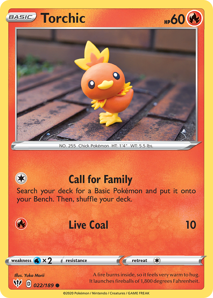 Torchic - Darkness Ablaze SET-22