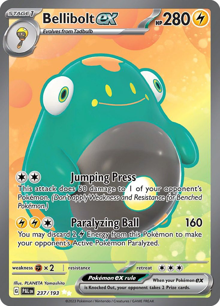Bellibolt EX - Paldea Evolved SET-237