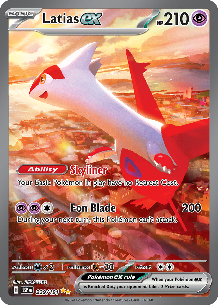 Latias EX - Surging Sparks SET-239
