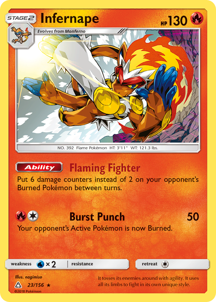 Infernape - Ultra Prism SET-23