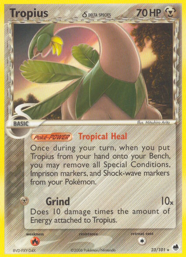 Tropius? - Dragon Frontiers SET-23