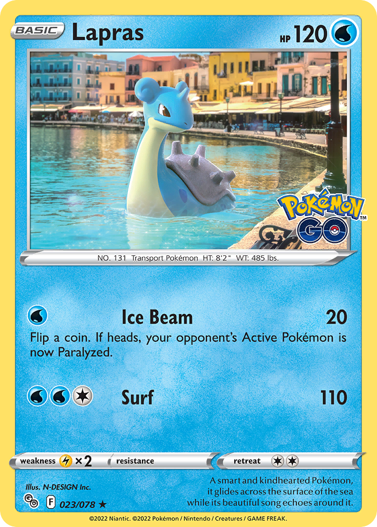 Lapras - Pokemon GO SET-23