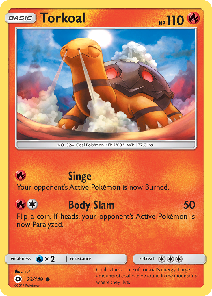 Torkoal - Sun & Moon SET-23
