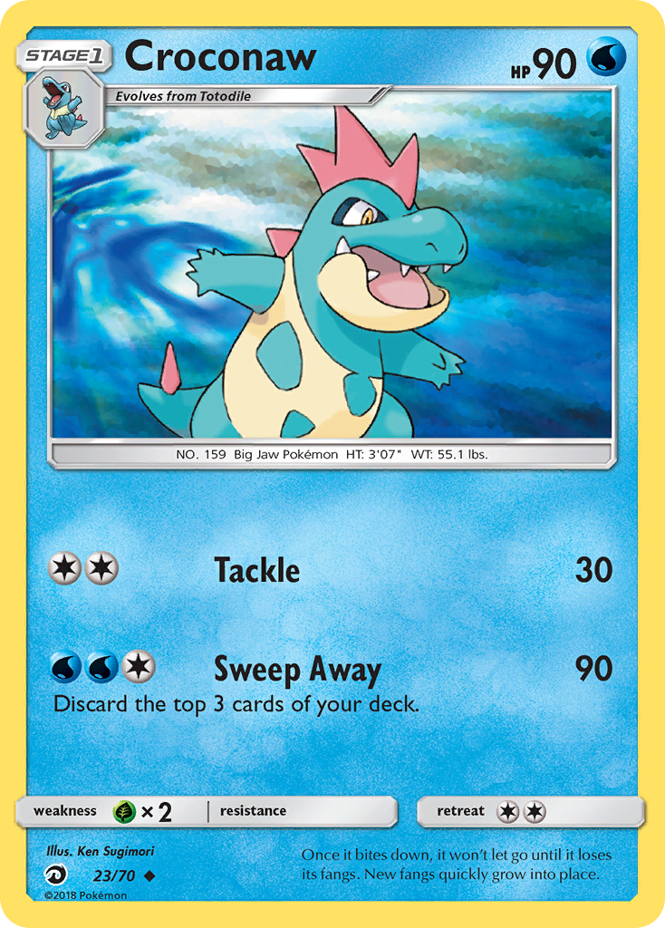 Croconaw - Dragon Majesty SET-23