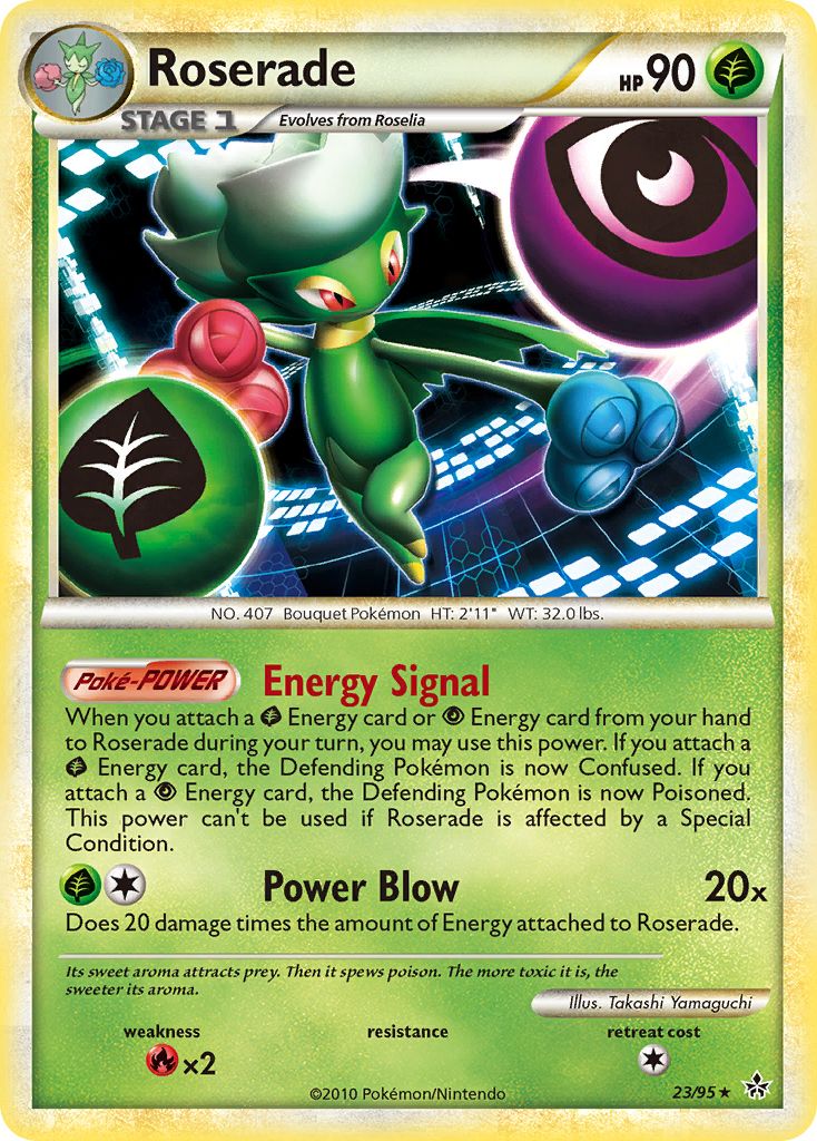 Roserade - HS Unleashed SET-23