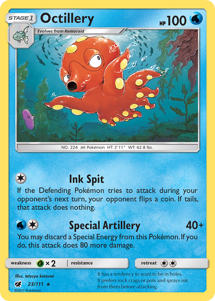 Octillery - Crimson Invasion SET-23