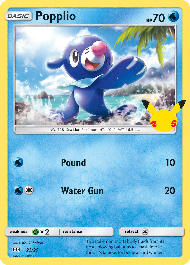 Popplio - McDonald's Collection 2021 SET-23