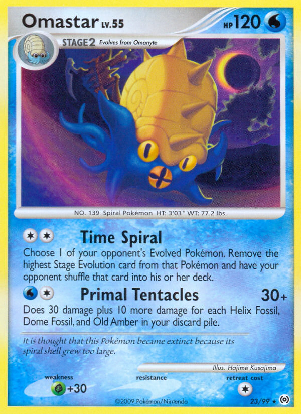 Omastar - Arceus SET-23