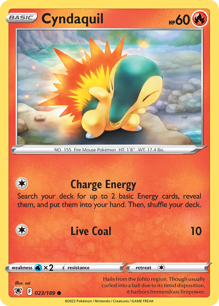 Cyndaquil - Astral Radiance SET-23