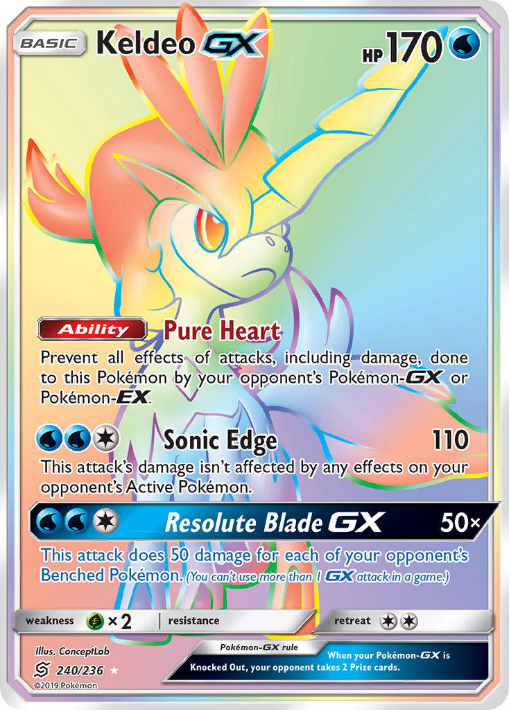 Keldeo-GX - Unified Minds SET-240