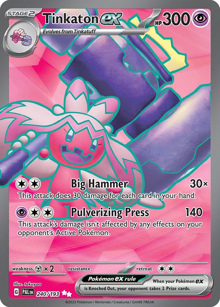 Tinkaton EX - Paldea Evolved SET-240