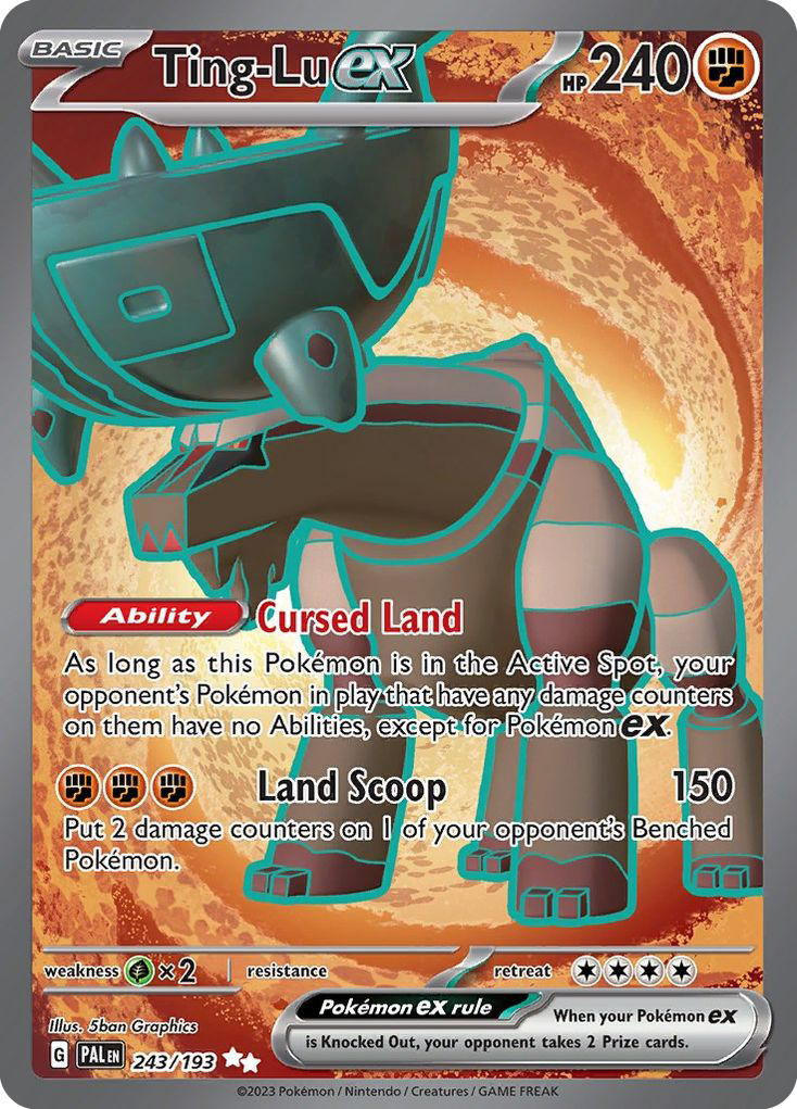 Ting-Lu EX - Paldea Evolved SET-243