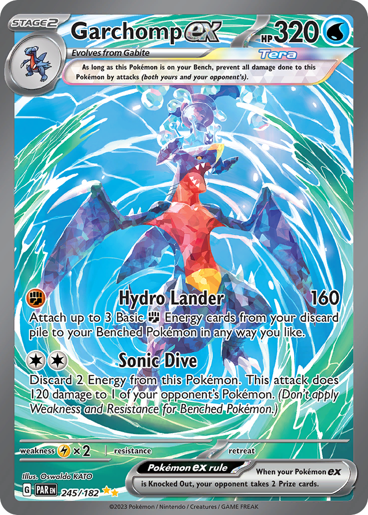 Garchomp EX - Paradox Rift SET-245