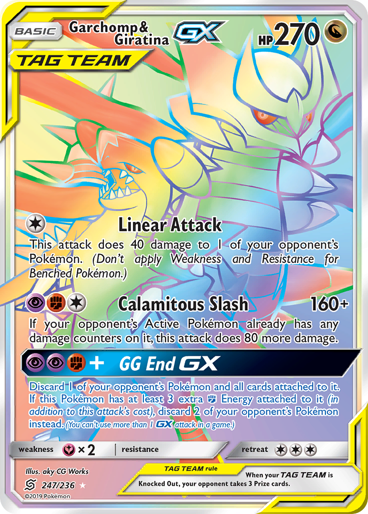 Garchomp & Giratina-GX - Unified Minds SET-247