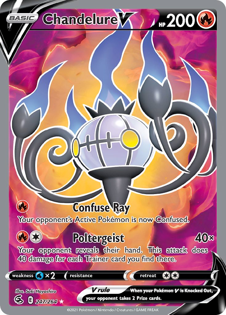 Chandelure V - Fusion Strike SET-247