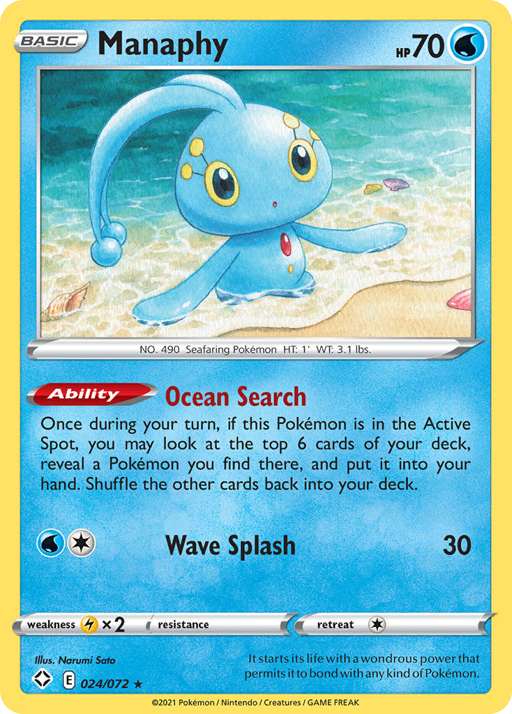 Manaphy - Shining Fates SET-24