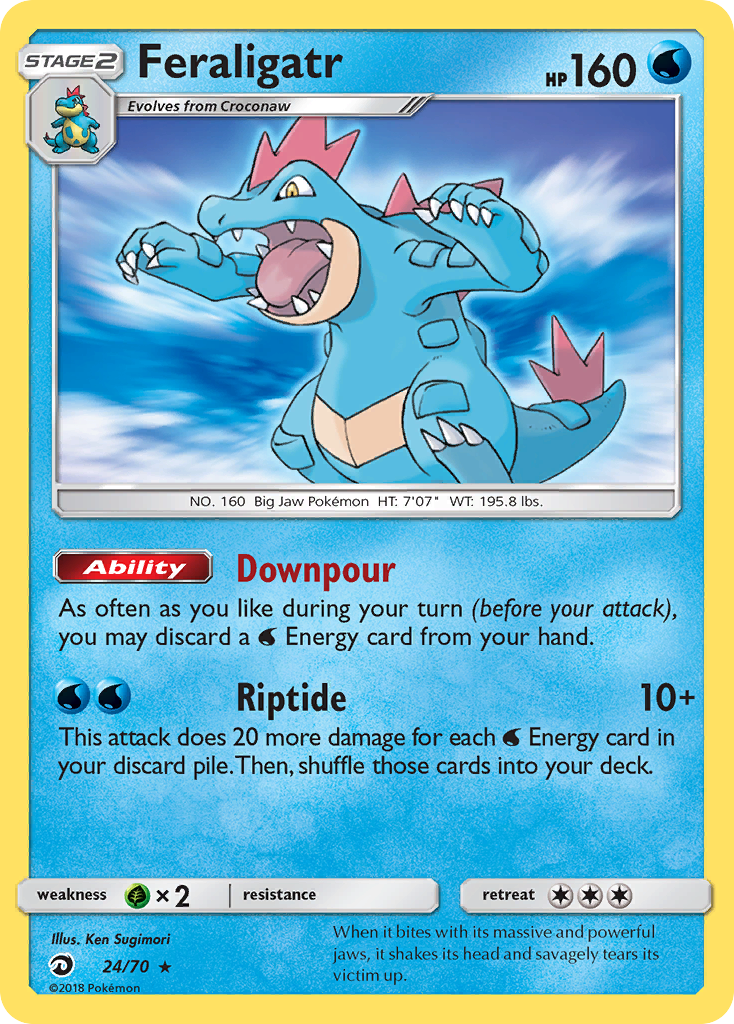 Feraligatr - Dragon Majesty SET-24
