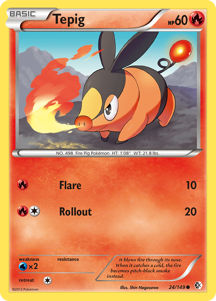 Tepig - Boundaries Crossed SET-24
