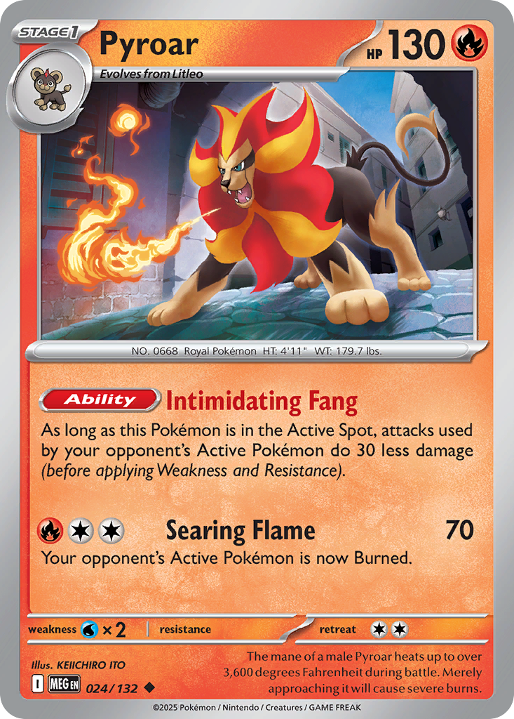 Pyroar - Mega Evolution SET-24