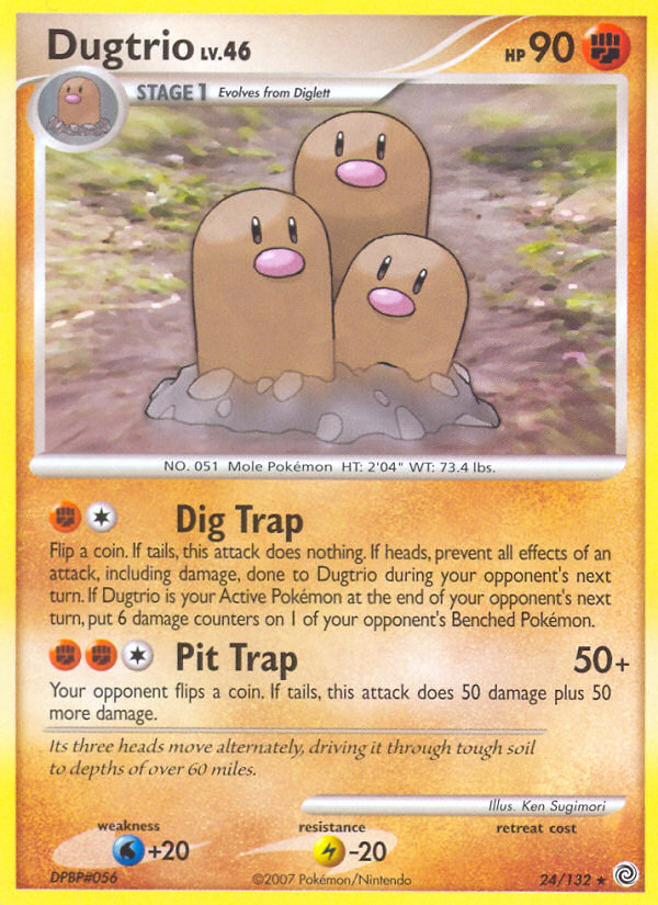 Dugtrio - Secret Wonders SET-24