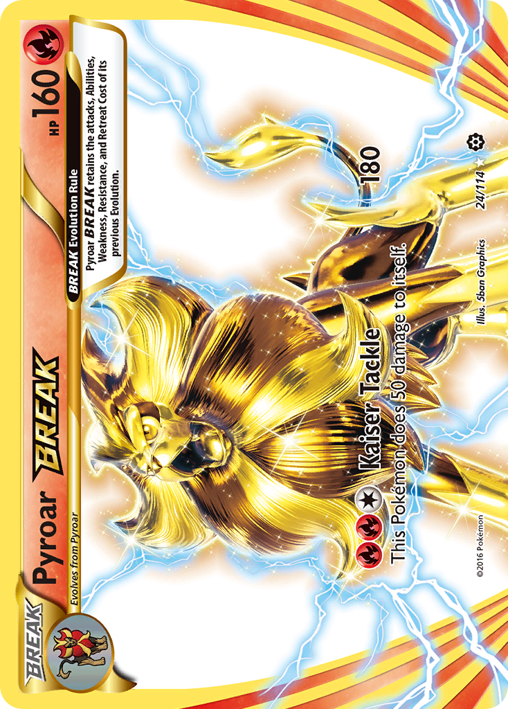 Pyroar BREAK - Steam Siege SET-24