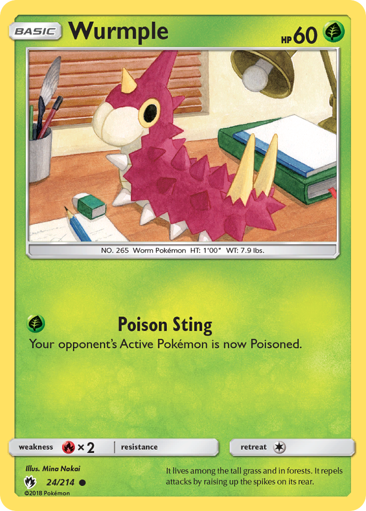 Wurmple - Lost Thunder SET-24